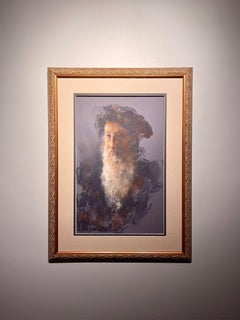 "The Wise One" Pastel Drawing