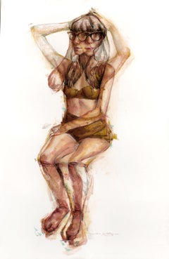Portrait Drawings and Watercolors