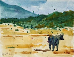 "Untitled 4," Watercolor Painting