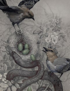 "Nido" Dibujo en grafito