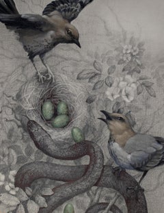 "Nest" Graphite Drawing