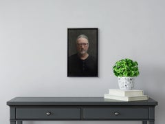 Self Portrait at 72" - Imagined Future, Originalgemälde von David Kassan