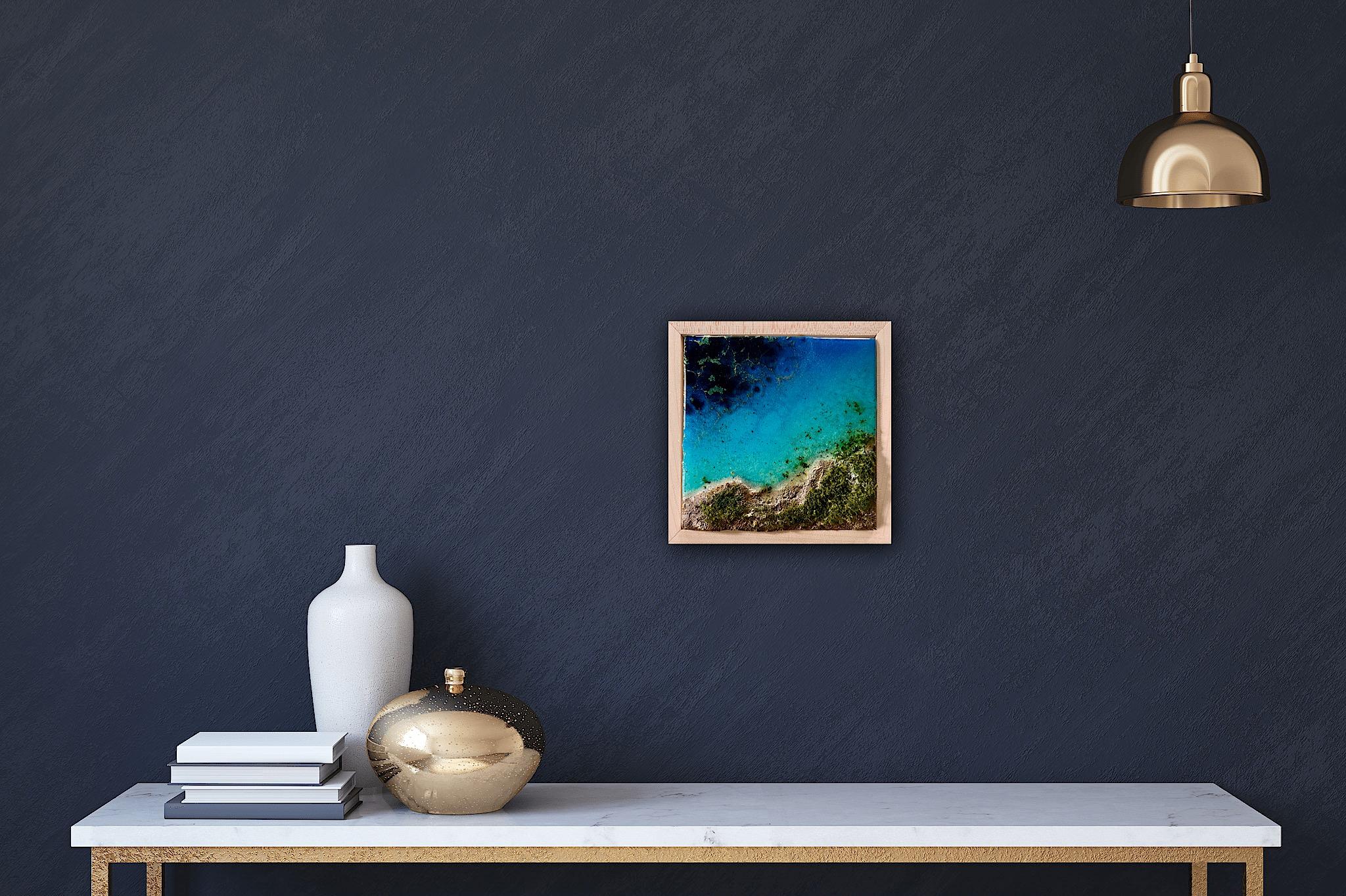 « Flying Over the Ocean n° 10 », vue aérienne d'une plage d'océan par Ana Hefco en vente 5