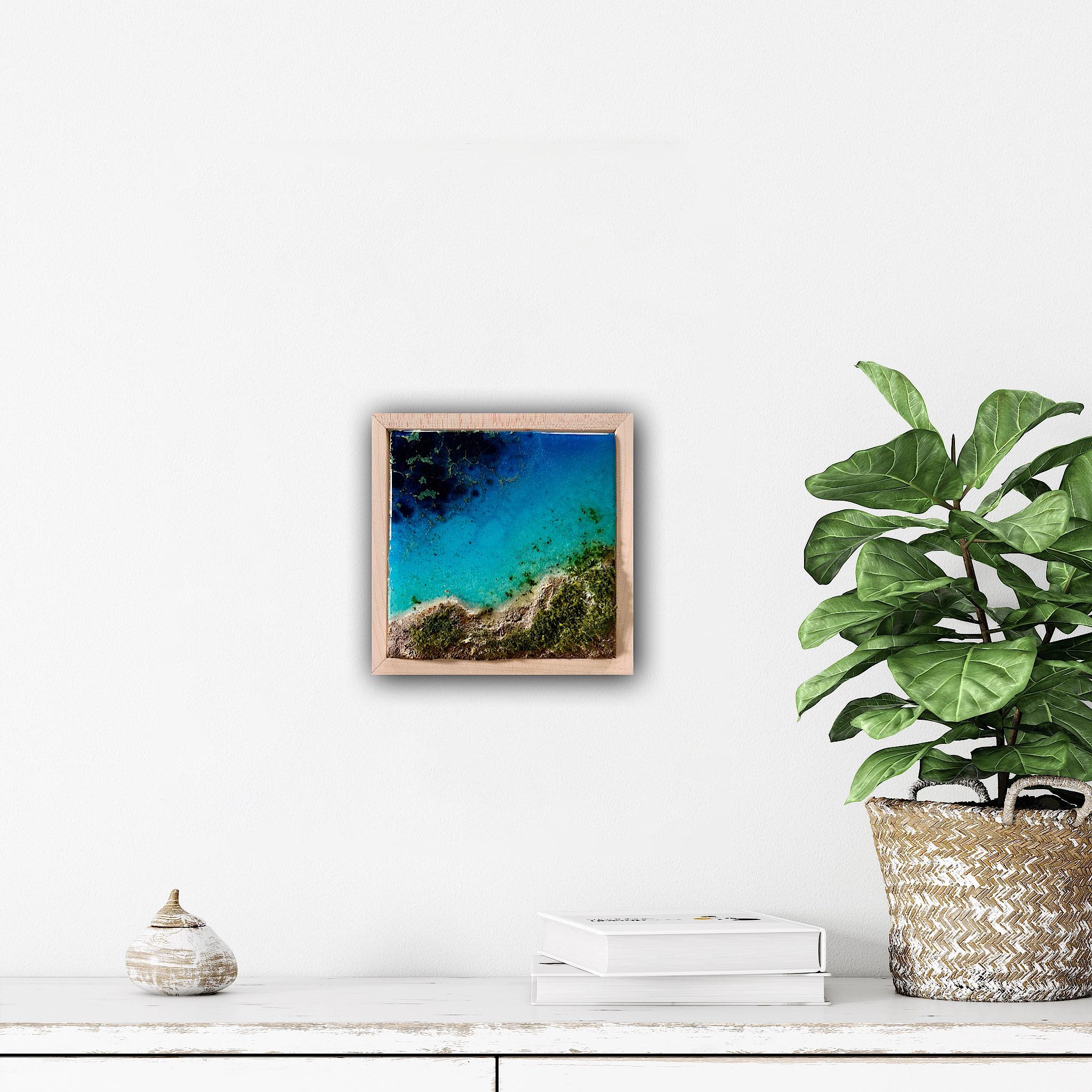 « Flying Over the Ocean n° 10 », vue aérienne d'une plage d'océan par Ana Hefco en vente 6