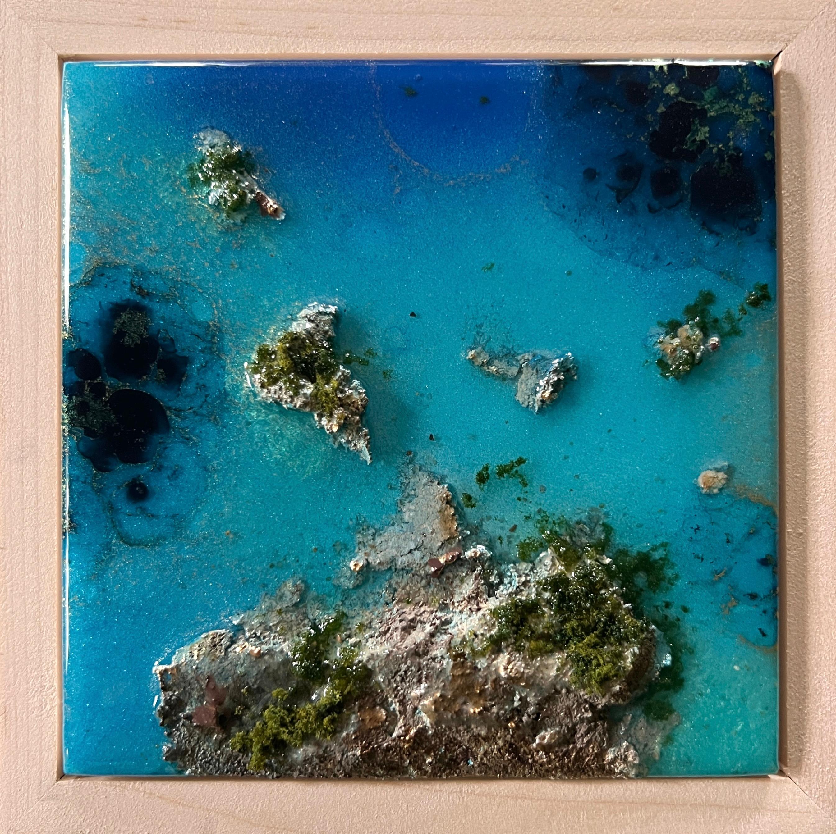 « Flying Over the Ocean #9 », vue aérienne de l'océan par Ana Hefco en vente 1