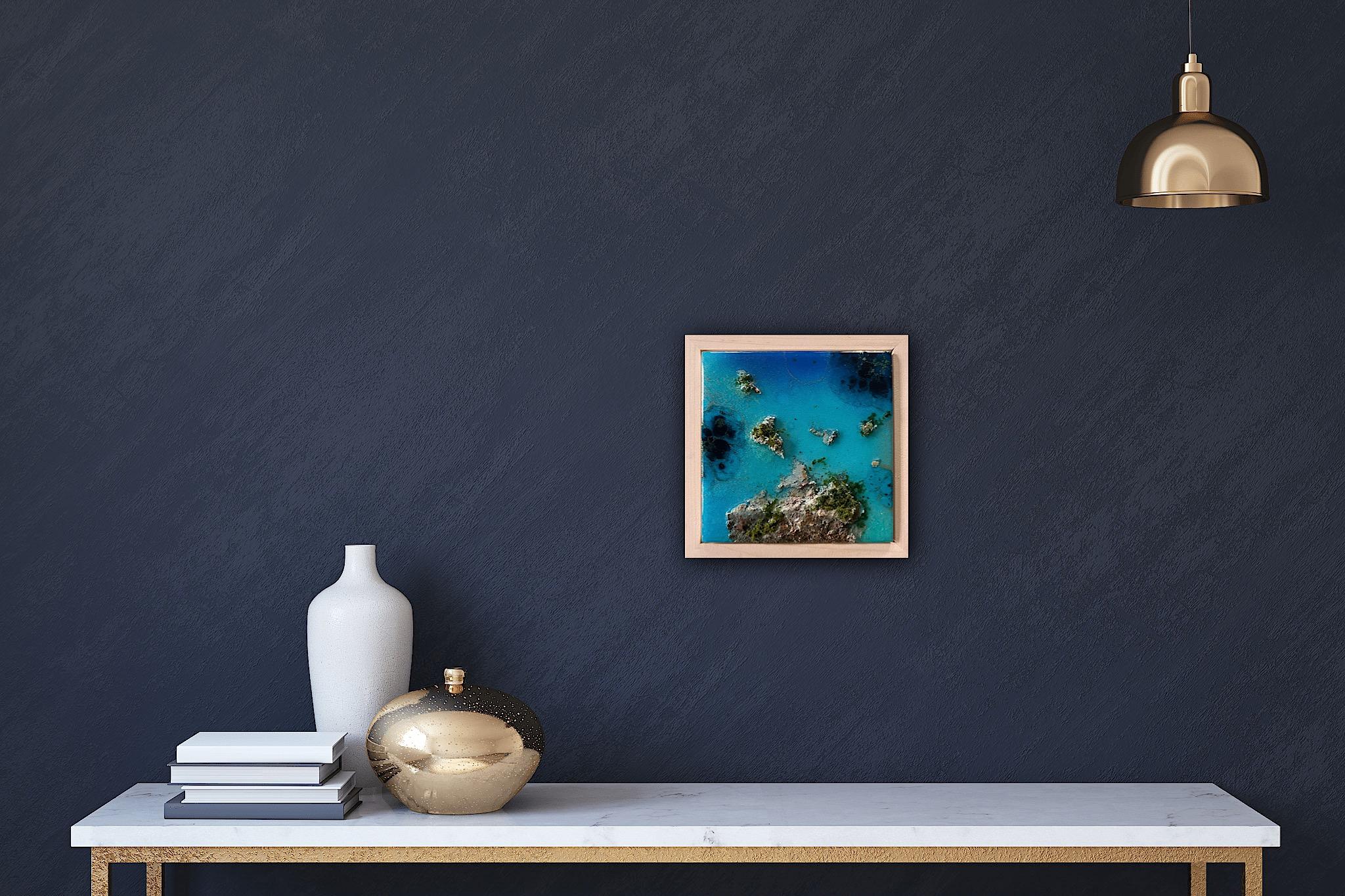 « Flying Over the Ocean #9 », vue aérienne de l'océan par Ana Hefco en vente 6