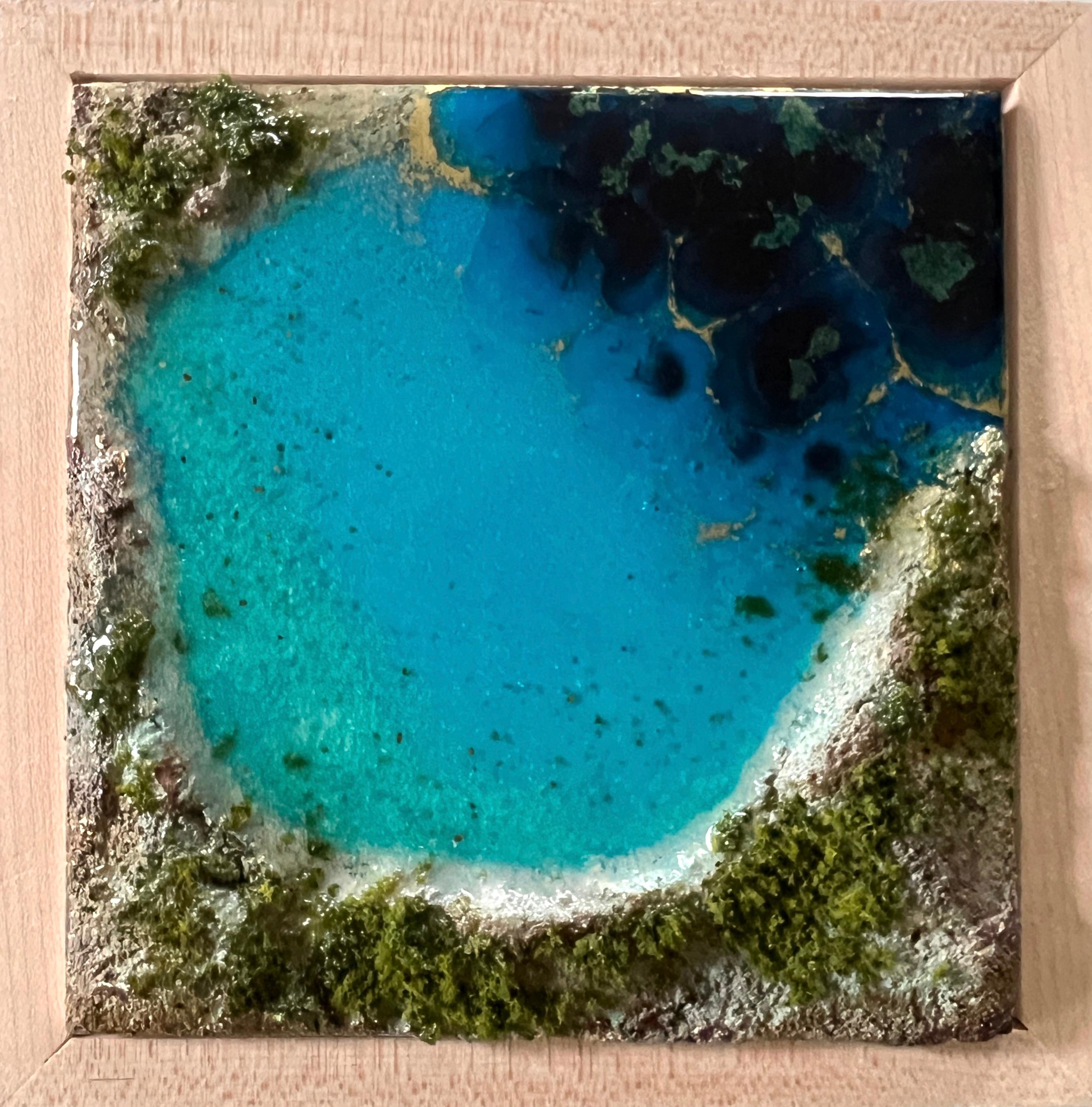 « Flying Over the Ocean #8 », vue aérienne de l'océan par Ana Hefco en vente 1