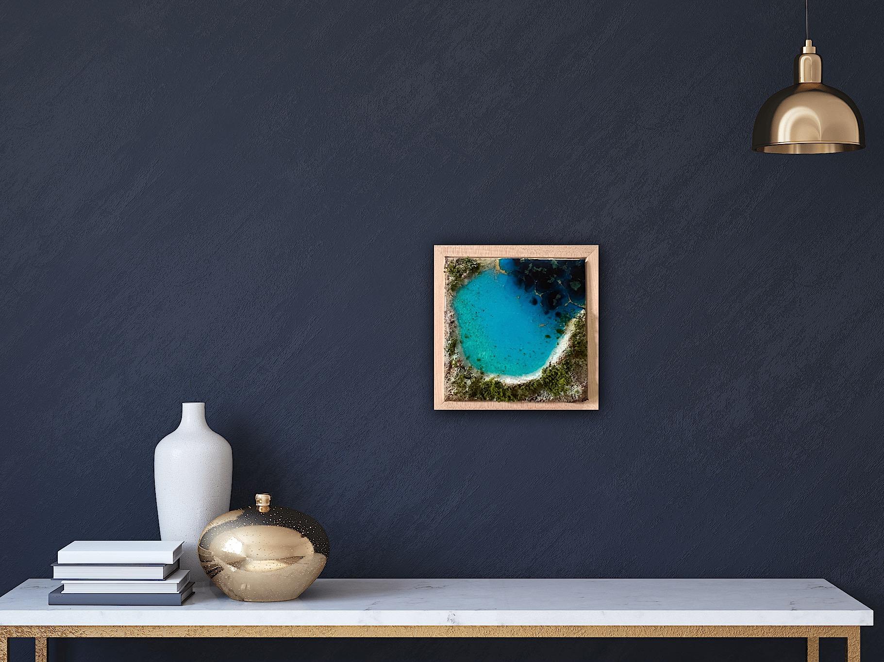« Flying Over the Ocean #8 », vue aérienne de l'océan par Ana Hefco en vente 6