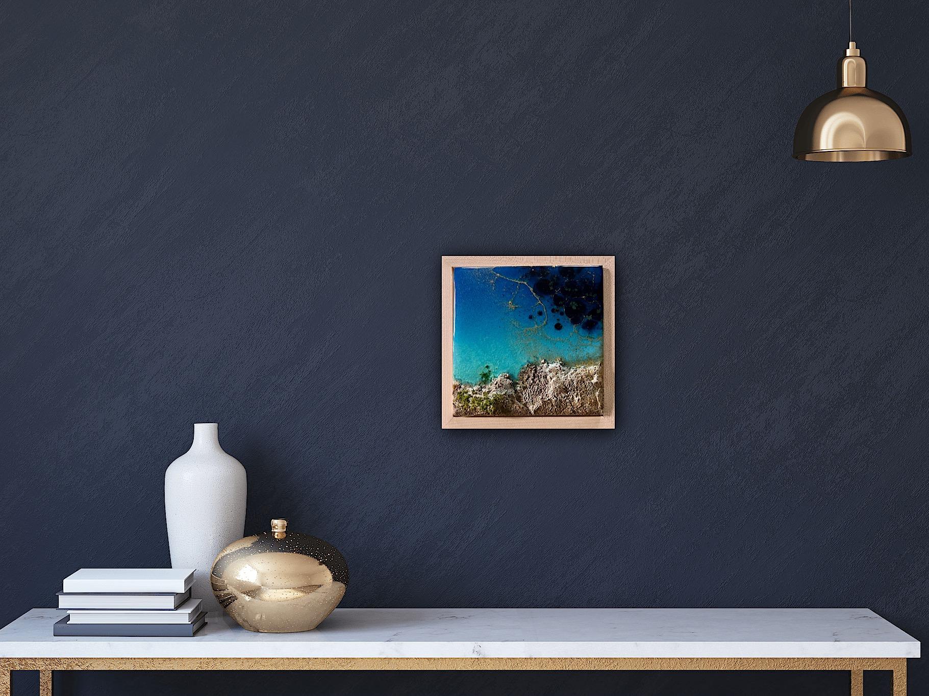 « Flying Over the Ocean #7 », vue aérienne de l'océan par Ana Hefco en vente 5