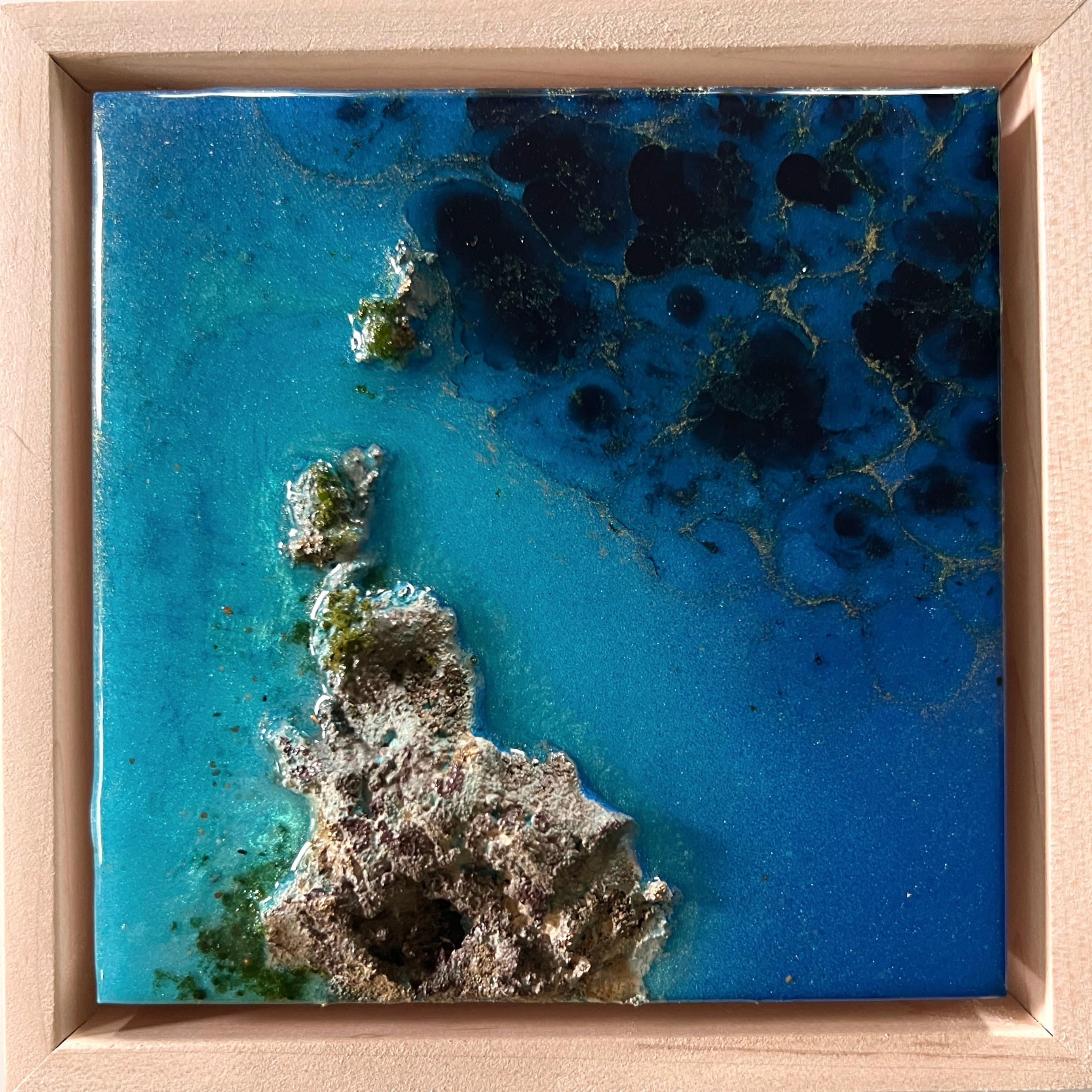 « Flying Over the Ocean #6 », vue aérienne de l'océan par Ana Hefco en vente 1