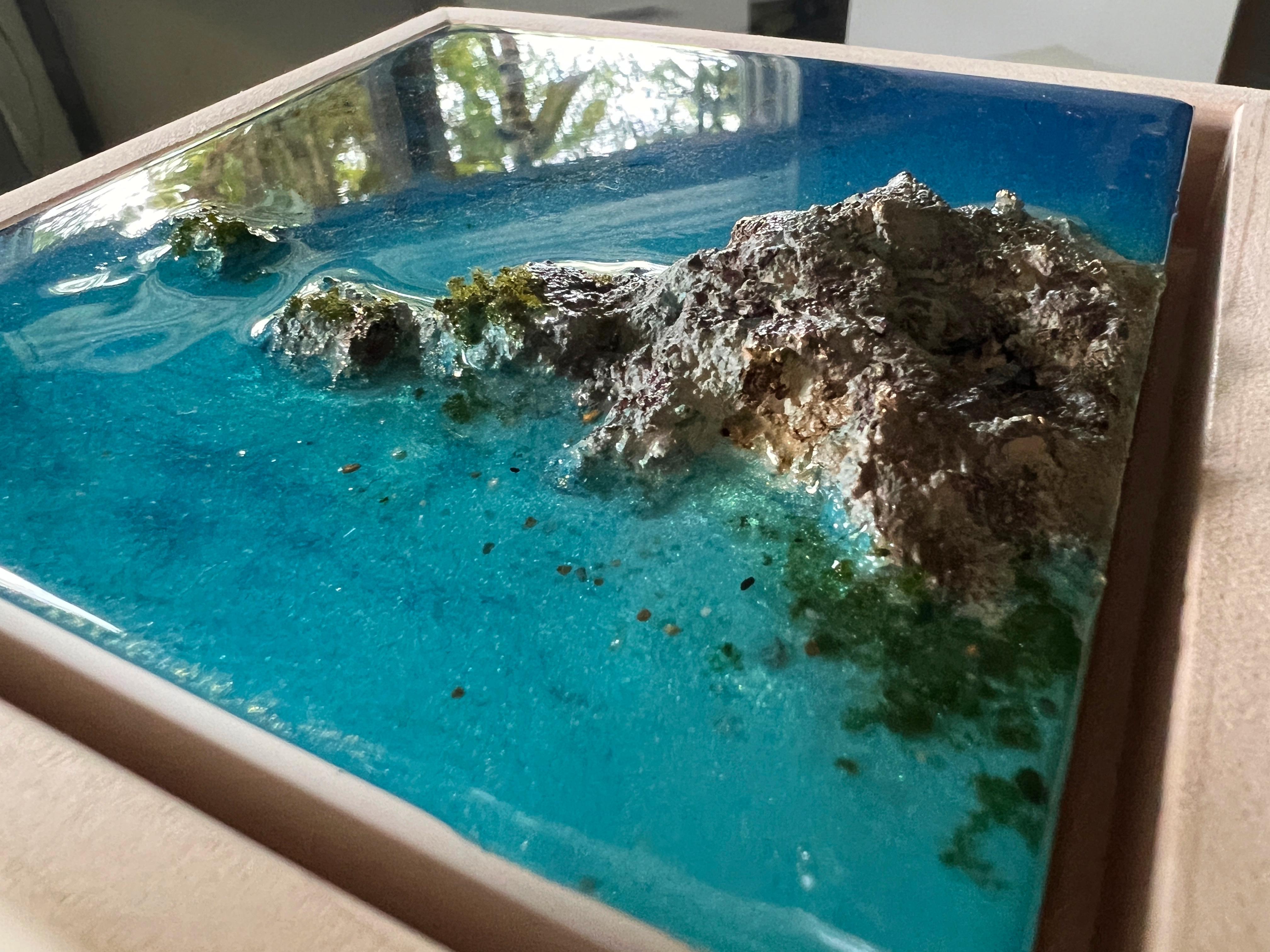 « Flying Over the Ocean #5 », vue aérienne de l'océan par Ana Hefco en vente 5