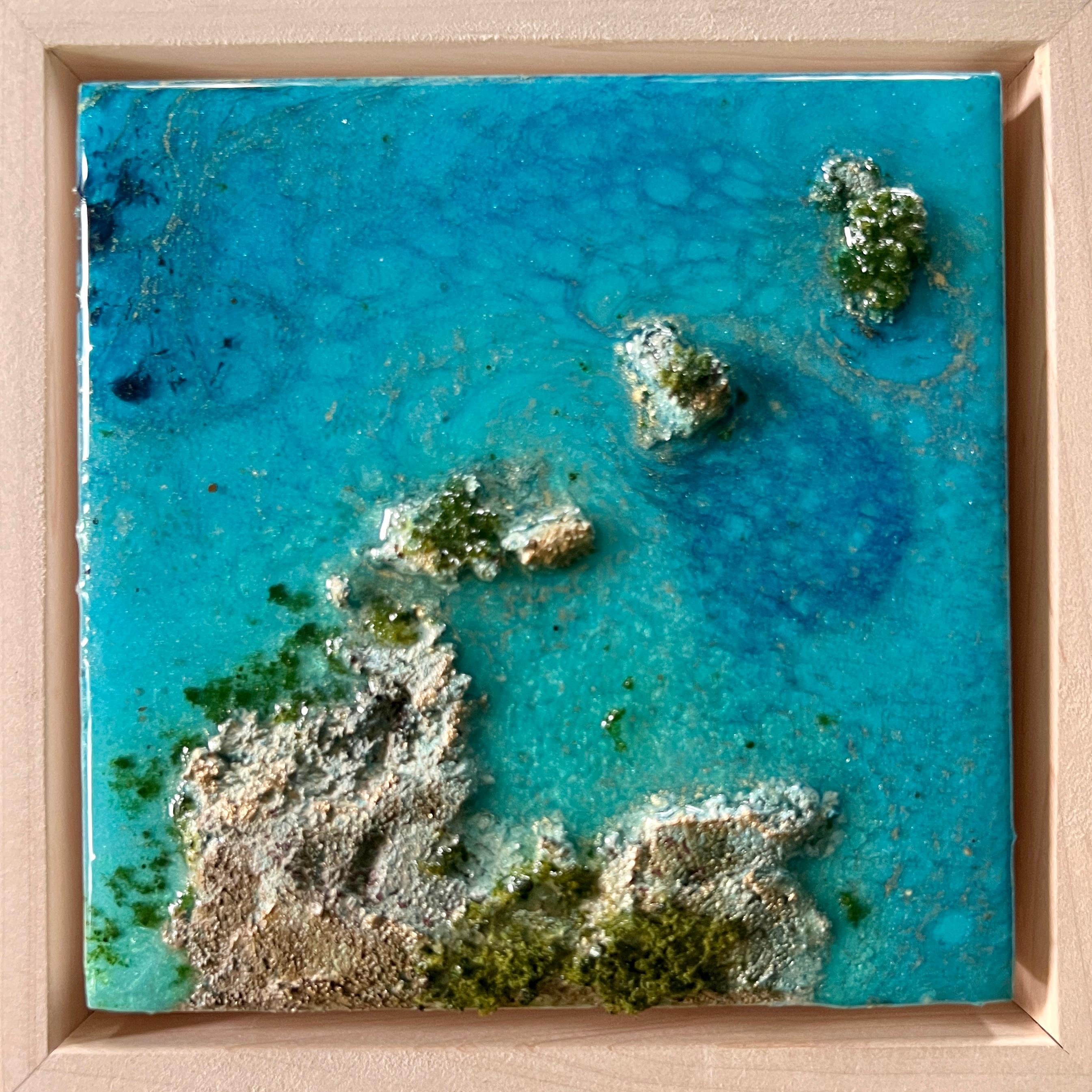 « Flying Over the Ocean #4 », vue aérienne de l'océan par Ana Hefco en vente 1