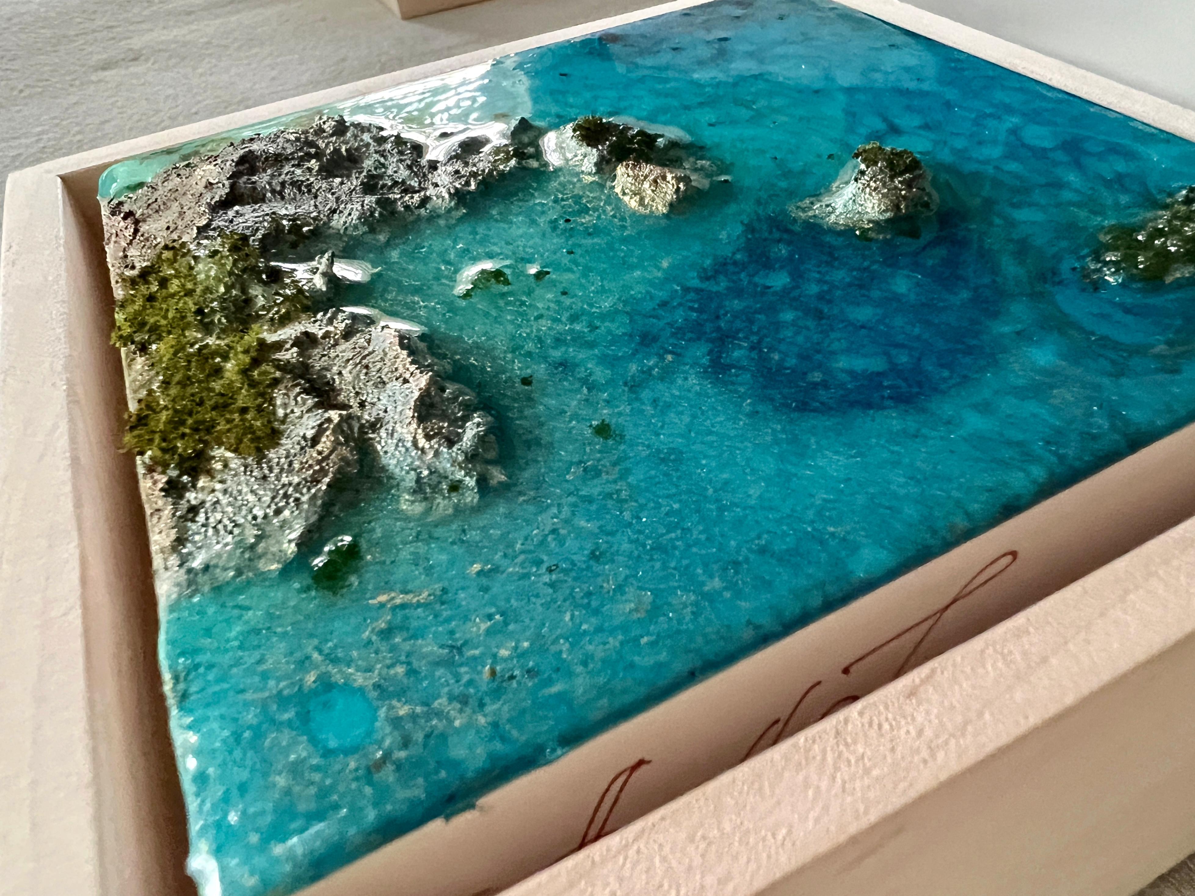 « Flying Over the Ocean #4 », vue aérienne de l'océan par Ana Hefco en vente 4