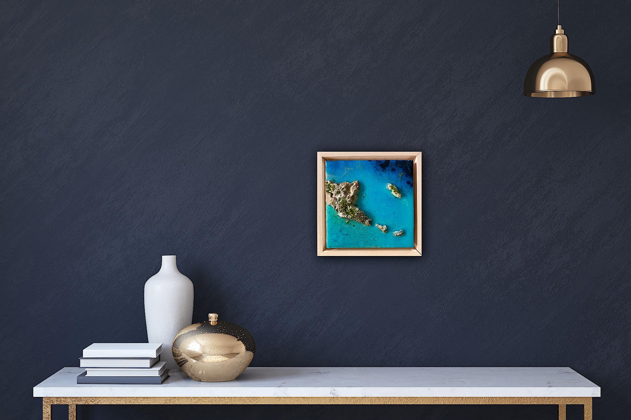 « Flying Over the Ocean #3 », vue aérienne de l'océan par Ana Hefco en vente 3