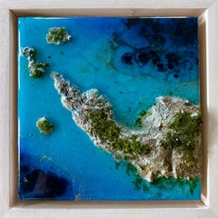 "Flying Over the Ocean #1", Aerial View of Ocean by Ana Hefco