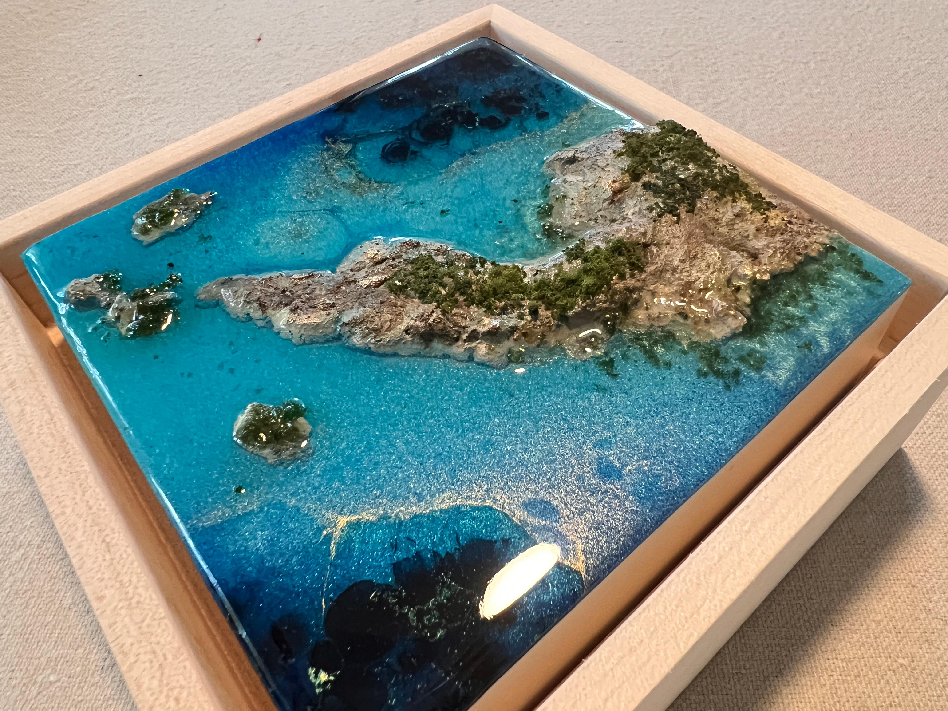 « Flying Over the Ocean #1 », vue aérienne de l'océan par Ana Hefco en vente 3