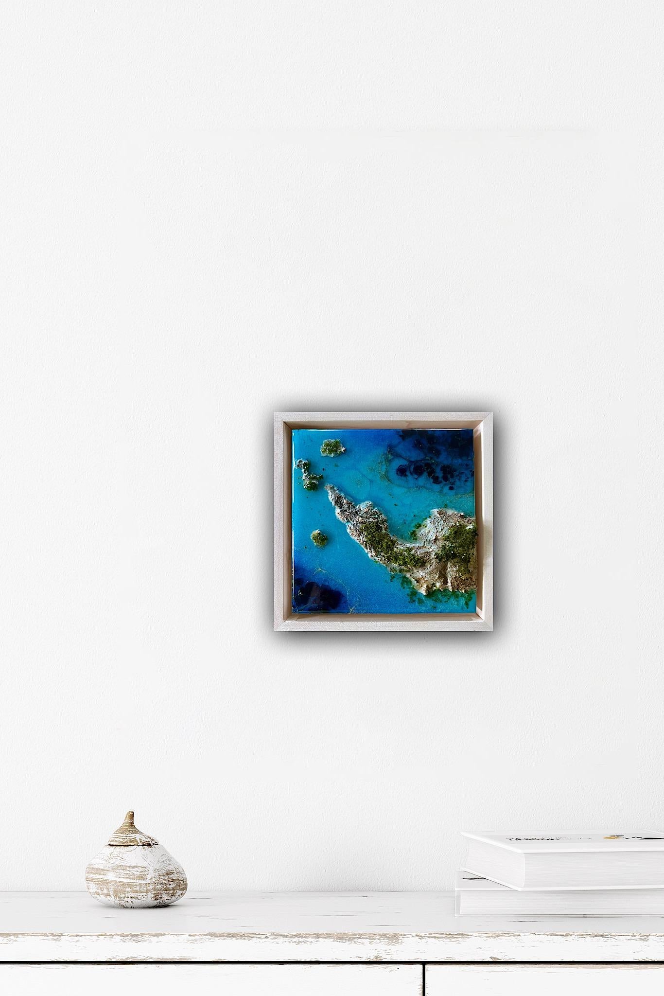 « Flying Over the Ocean #1 », vue aérienne de l'océan par Ana Hefco en vente 8