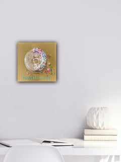 "S Donut Kill My Vibe #8", 3D Donut with Sprinkles by Ana Hefco