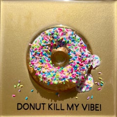 "S Donut Kill My Vibe #4", 3D Donut with Sprinkles by Ana Hefco
