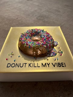 "S Donut Kill My Vibe #4", 3D Donut with Sprinkles by Ana Hefco