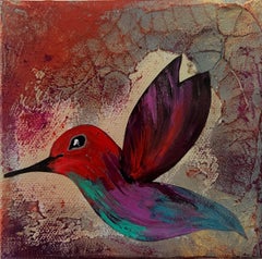 Used "Hummingbird #4", Colorful Hummingbird by Ana Hefco