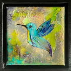 "Colibrí #2", Colibrí de colores por Ana Hefco