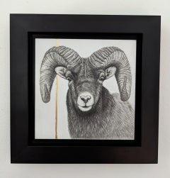 "Ram" Original Painting by Tammy Liu-Haller