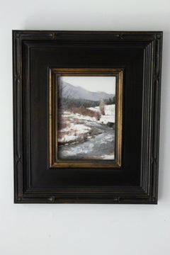 „Melody of the River“ (2024) von Mo Myra, Original-Aquarellgemälde