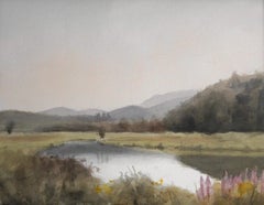 "Una especie de paraíso" (2024) de Mo Myra, Pintura original en acuarela