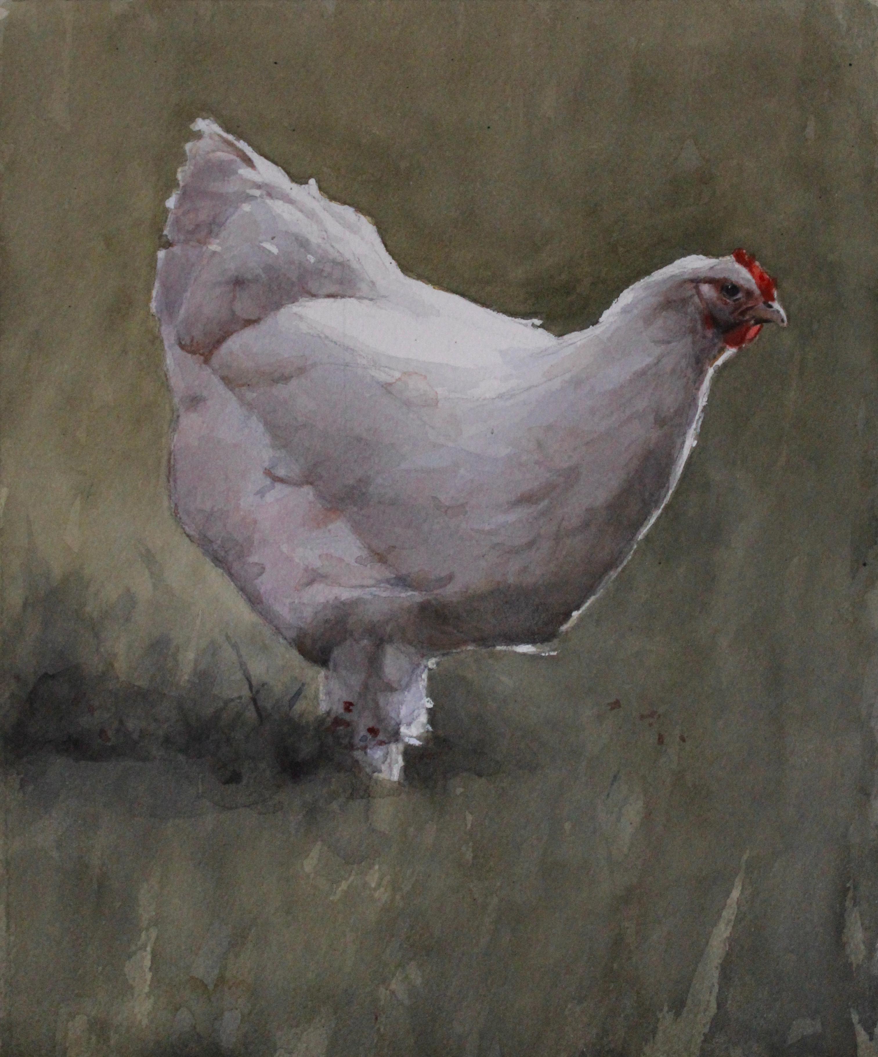 „ Packed With Personality“ (2024) von Mo Myra, Original-Aquarellgemälde