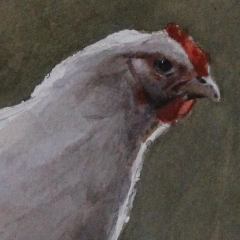 „ Packed With Personality“ (2024) von Mo Myra, Original-Aquarellgemälde im Angebot 4