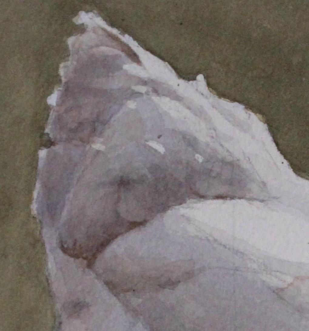 „ Packed With Personality“ (2024) von Mo Myra, Original-Aquarellgemälde im Angebot 8