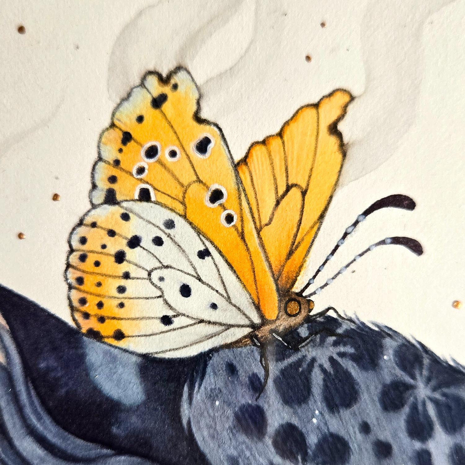 « Amur Rarities » (2024) de Nana Williams, aquarelle originale en vente 3