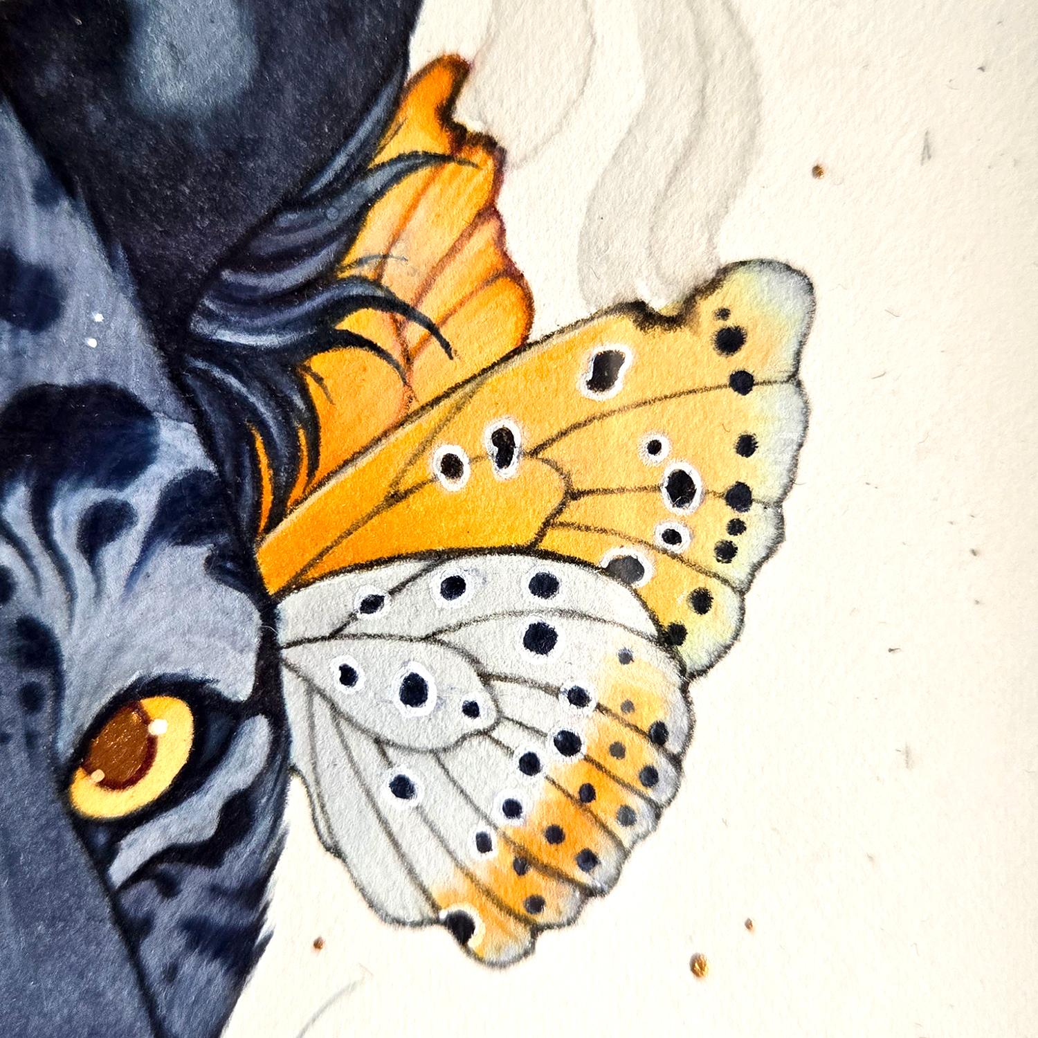 « Amur Rarities » (2024) de Nana Williams, aquarelle originale en vente 5