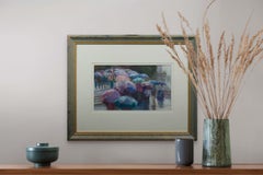 "Excursión a Bruselas" (ca. 2011) Por Naum Katsenelson, Paisaje urbano en acuarela