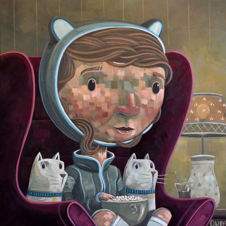 Nathan Durfee Best Evening Ever Oil Painting At 1stdibs
