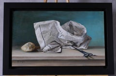 "Everyone's Favorite Game, " Oil painting