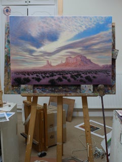 "Valle de las Rocas" Pintura al óleo