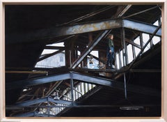 "Buscando consuelo" Pintura al óleo