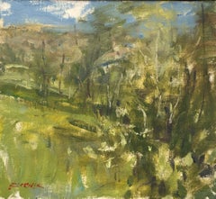"Pintura al óleo "Pradera