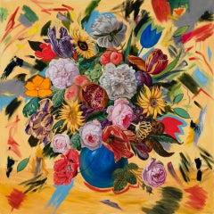 "Symphony of Petals" Oil Painting