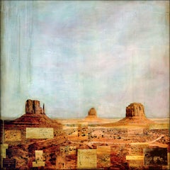 "Monument Valley" Mixed Media Painting