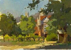 "Santa Cosecha" Pintura al gouache
