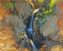 "Big Sur Falls" Oil Painting