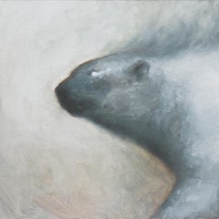 "Smokey Polar" Oil Painting