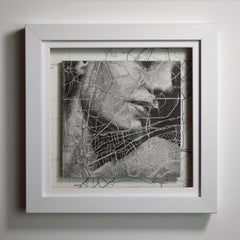 "Blunt Trench" Mixed media painting