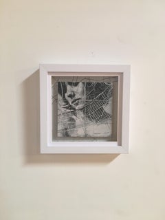 "Bolt Trench" Mixed media painting