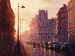 "The Light of Paris" Oil Painting