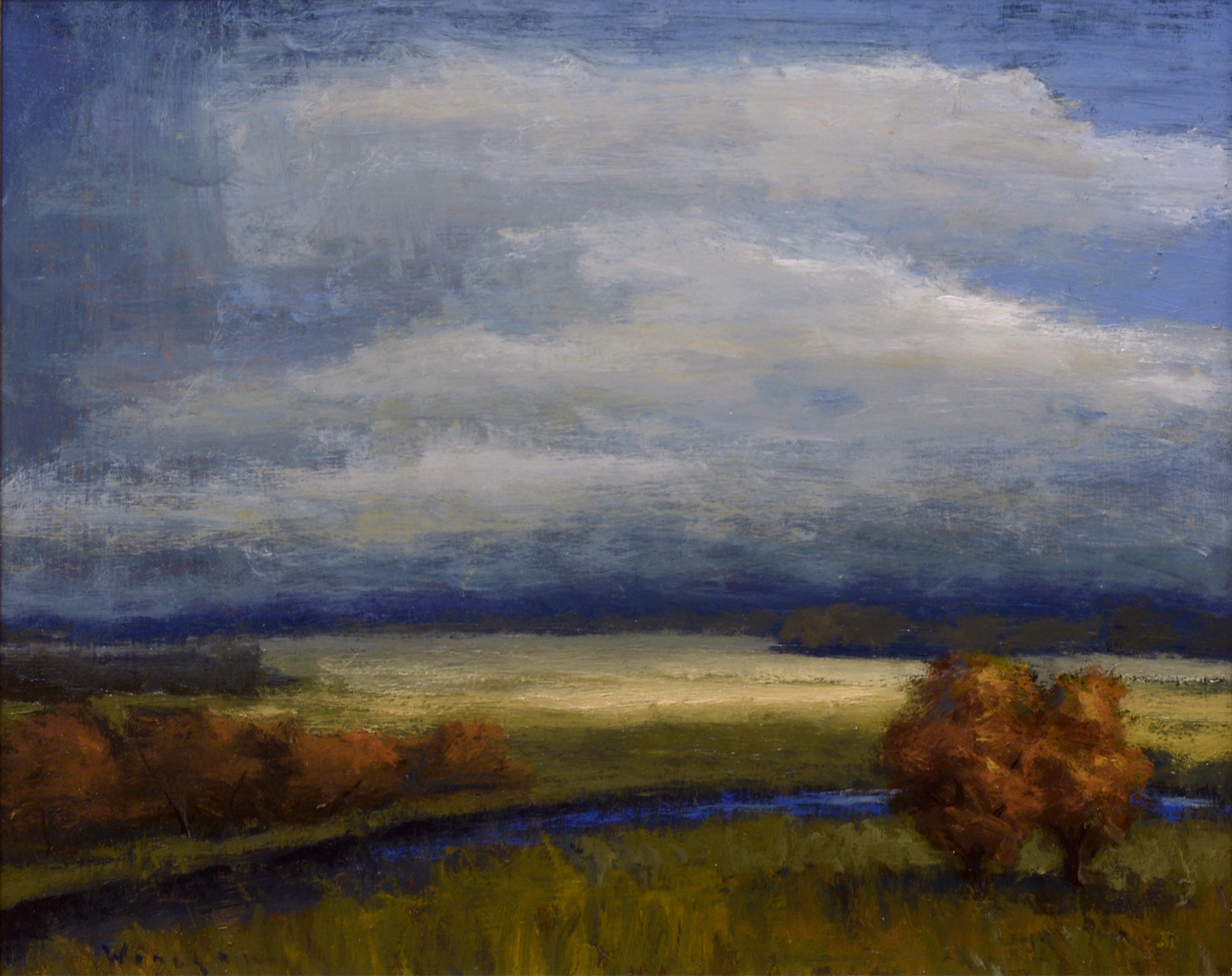 Seth Winegar Figurative Painting - "Autumn Day" Oil painting