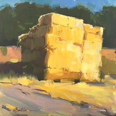 "Bales Revisited Once More" Oil Painting